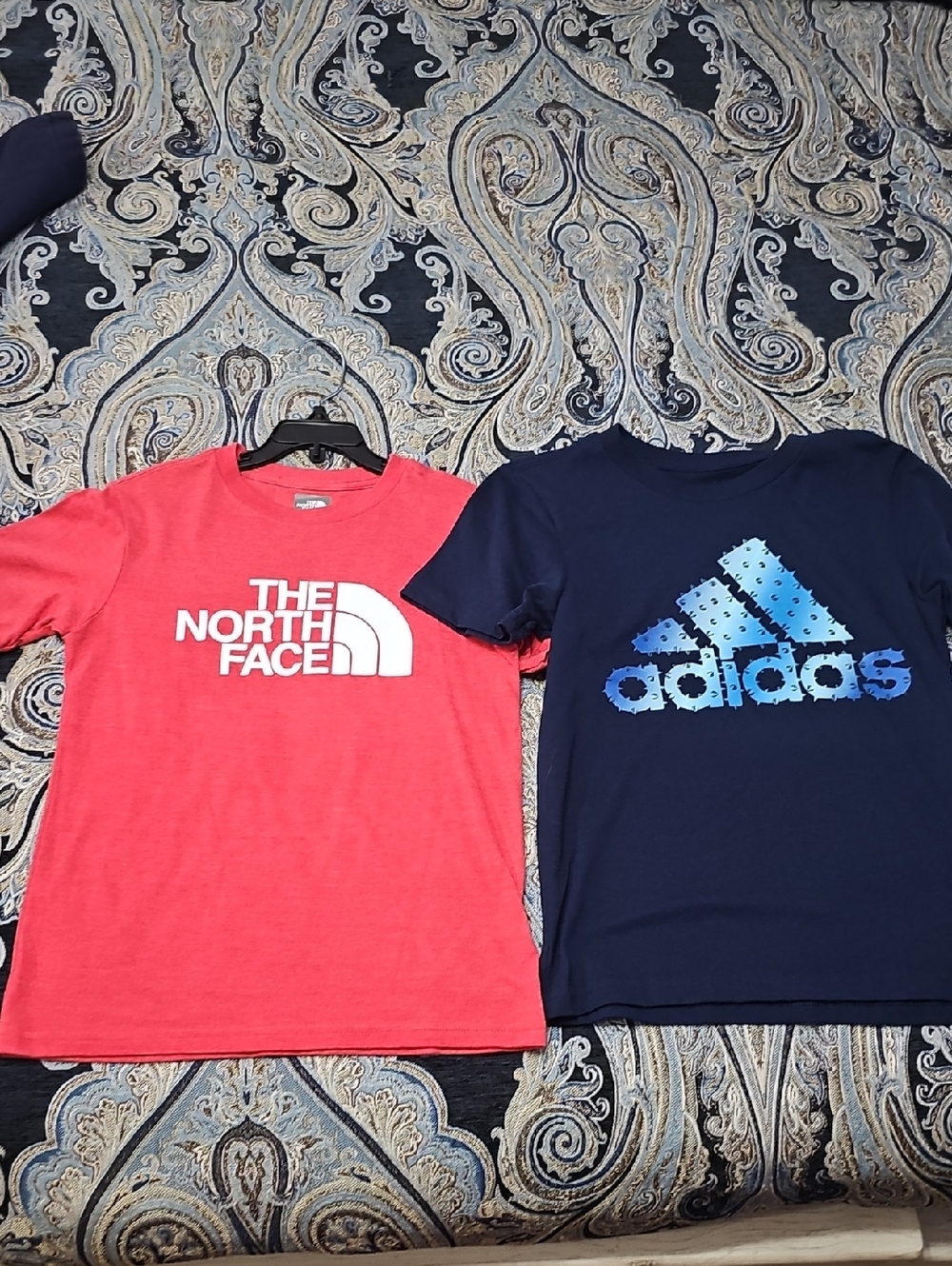 Boys The North Face & Adidas Tshirts Size Small